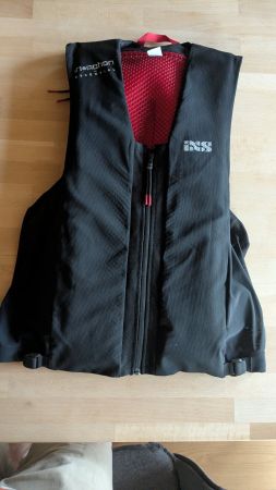 IXS IPRO 1.0 Airbag Weste Gr. L/XL