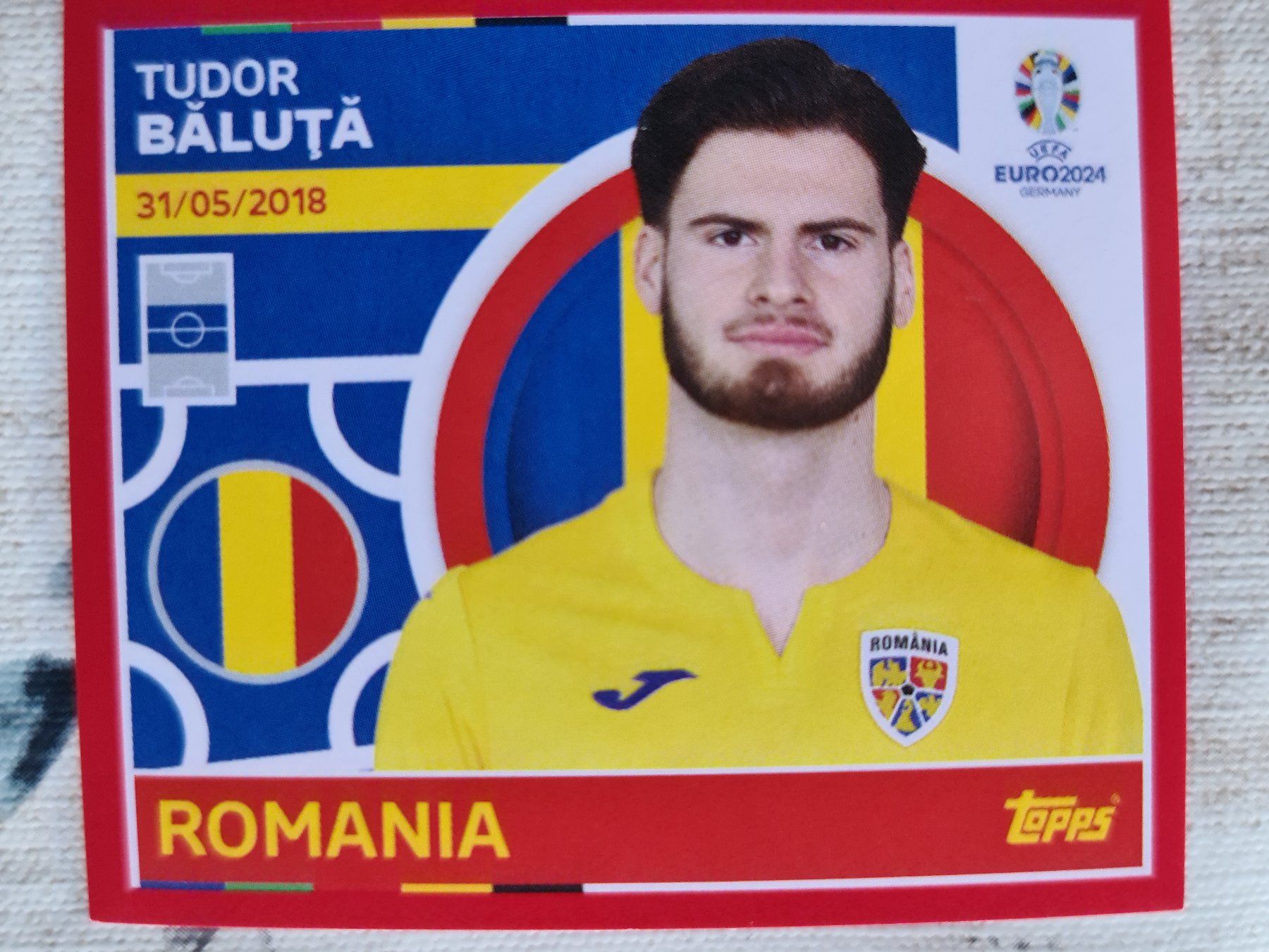 Topps Carte collezionabili: Topps EURO2024 ROM 11 – Nuovo e nell'imballaggio originale da Dintikon venduto da Prime-shop