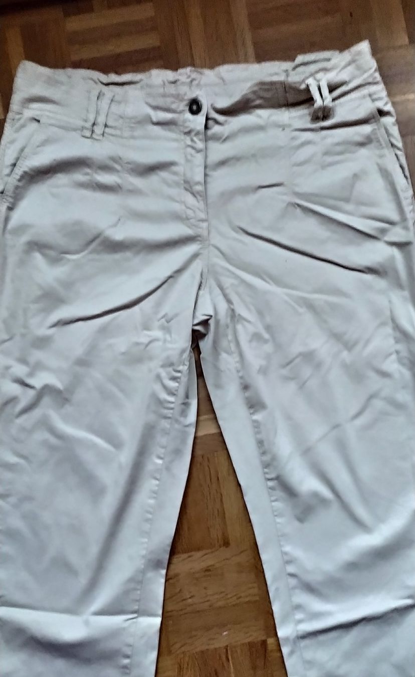 Pantaloni: Pantalon beige Elora / Elora beige Hose – Nuovo (secondo la descrizione) da MOUTIER venduto da Anto21 1