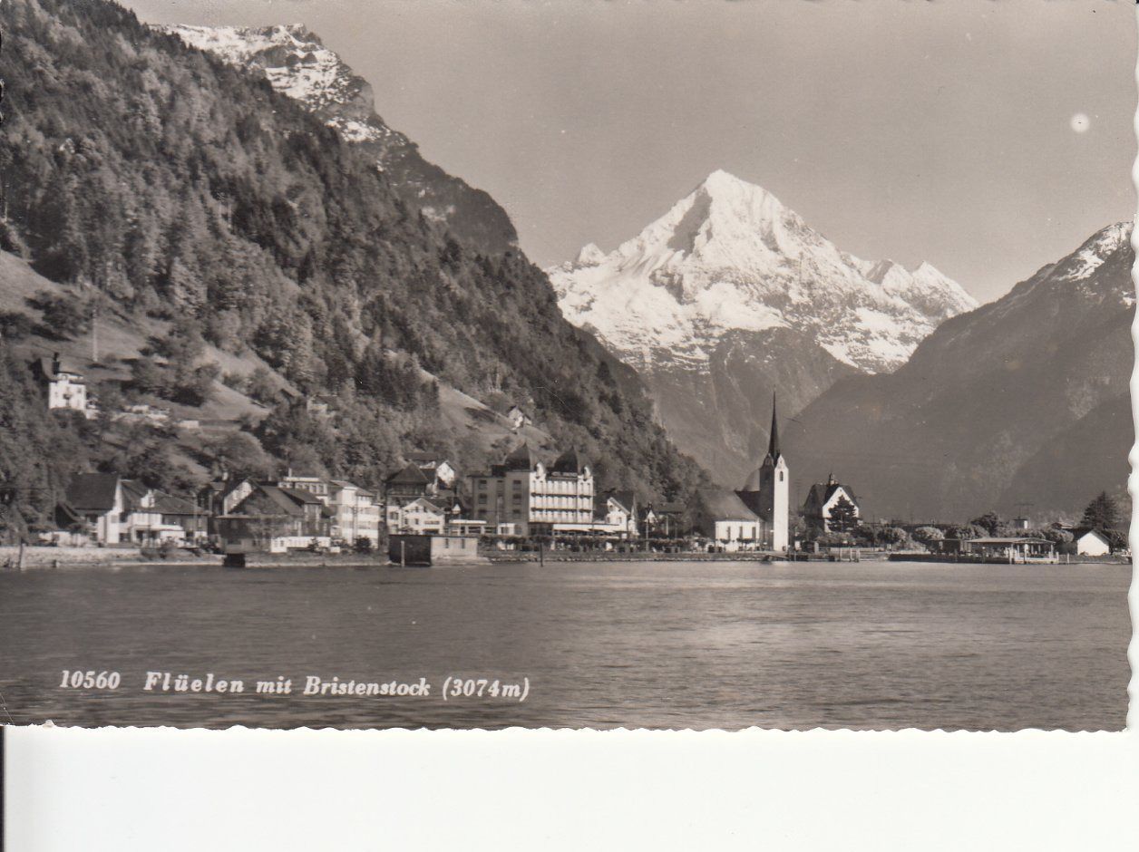 Cartoline postali: Flüelen ca. 1950 – Usato da Bürglen TG venduto da StampGraf