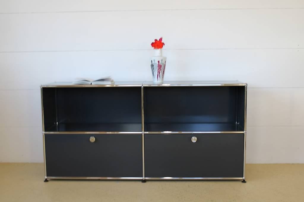 USM Scaffali: USM Sideboard in Anthrazitgrau-Neuwertig! – Usato da Meinisberg venduto da atelier_TILIJA 2