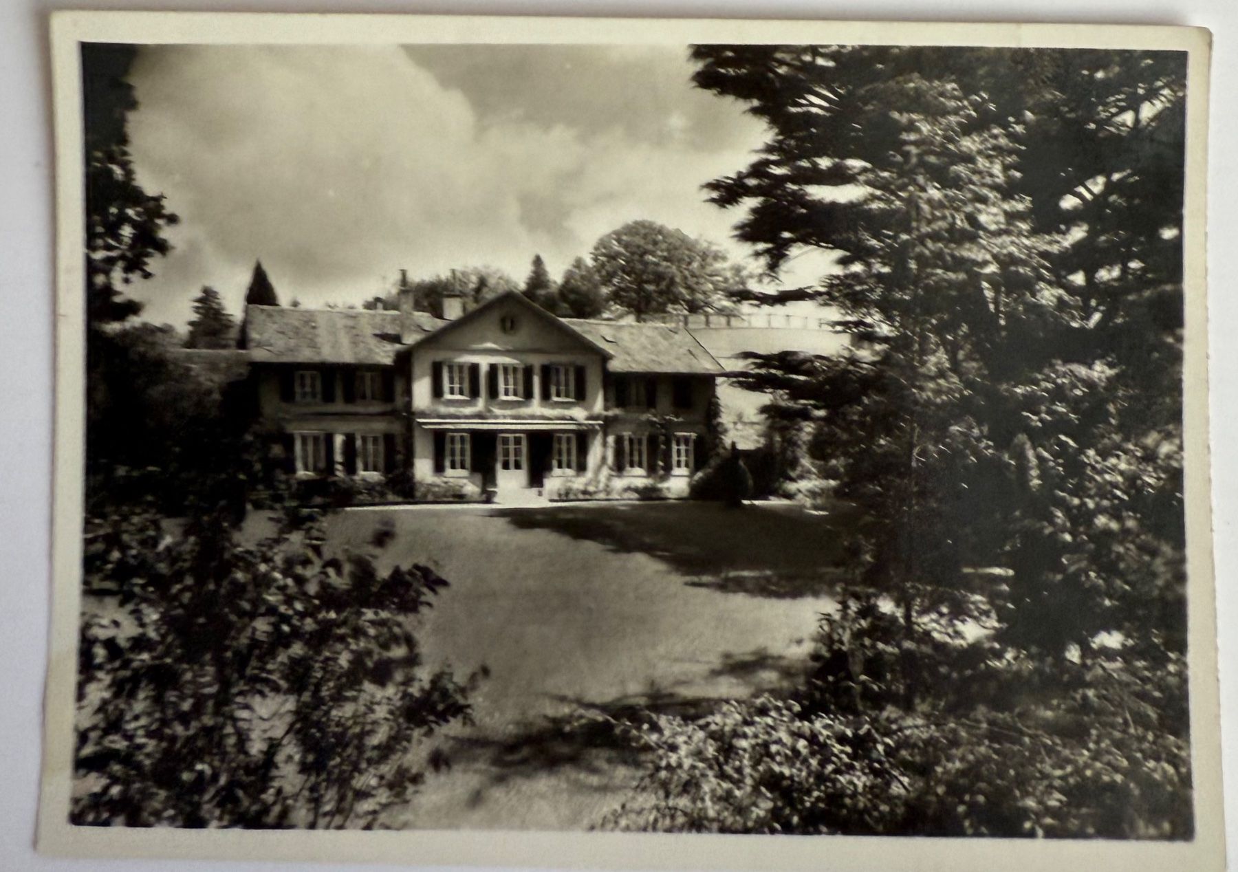 Ansichtskarten: Lausanne - Le Clos Verdeil. Av. du Grey 1944 – Gebraucht aus Lutry von Ediego