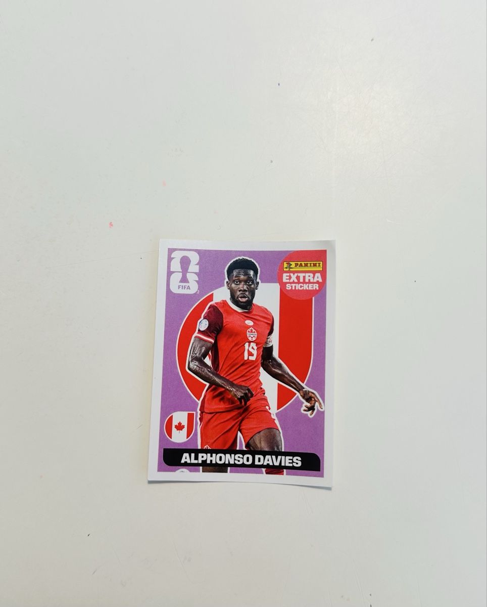 Panini Carte collezionabili: Panini Extra Sticker Alphonso Davies Kanada neu – Nuovo e nell'imballaggio originale da Scuol venduto da ricos81