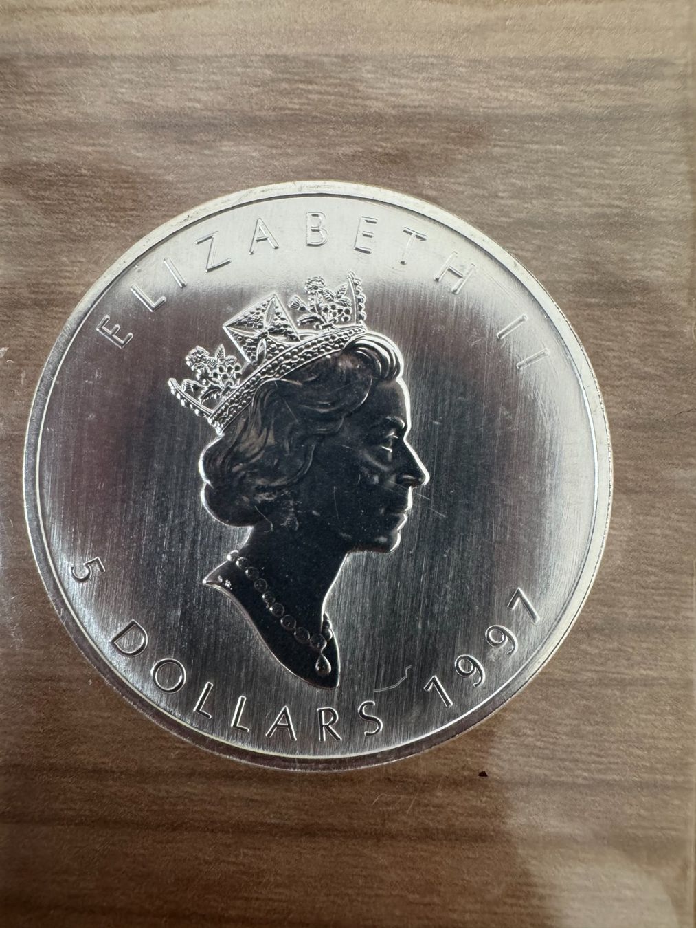 Tutti le monete: Silber Maple Leaf von 1997 – Nuovo e nell'imballaggio originale da Wettingen venduto da Cyprus_one 2