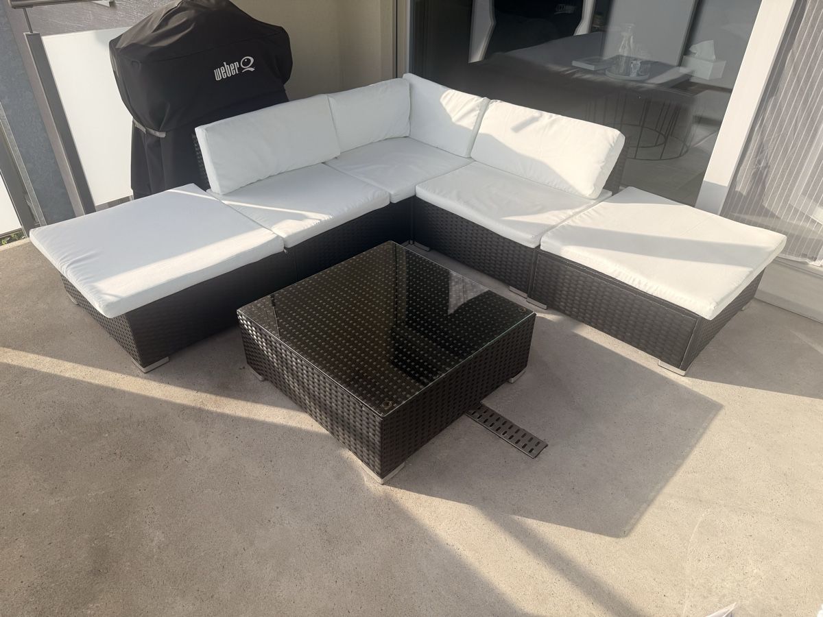 Sedie a sdraio: Rattan Garden Lounge Set – Usato da Sirnach venduto da sirnach.uni 1