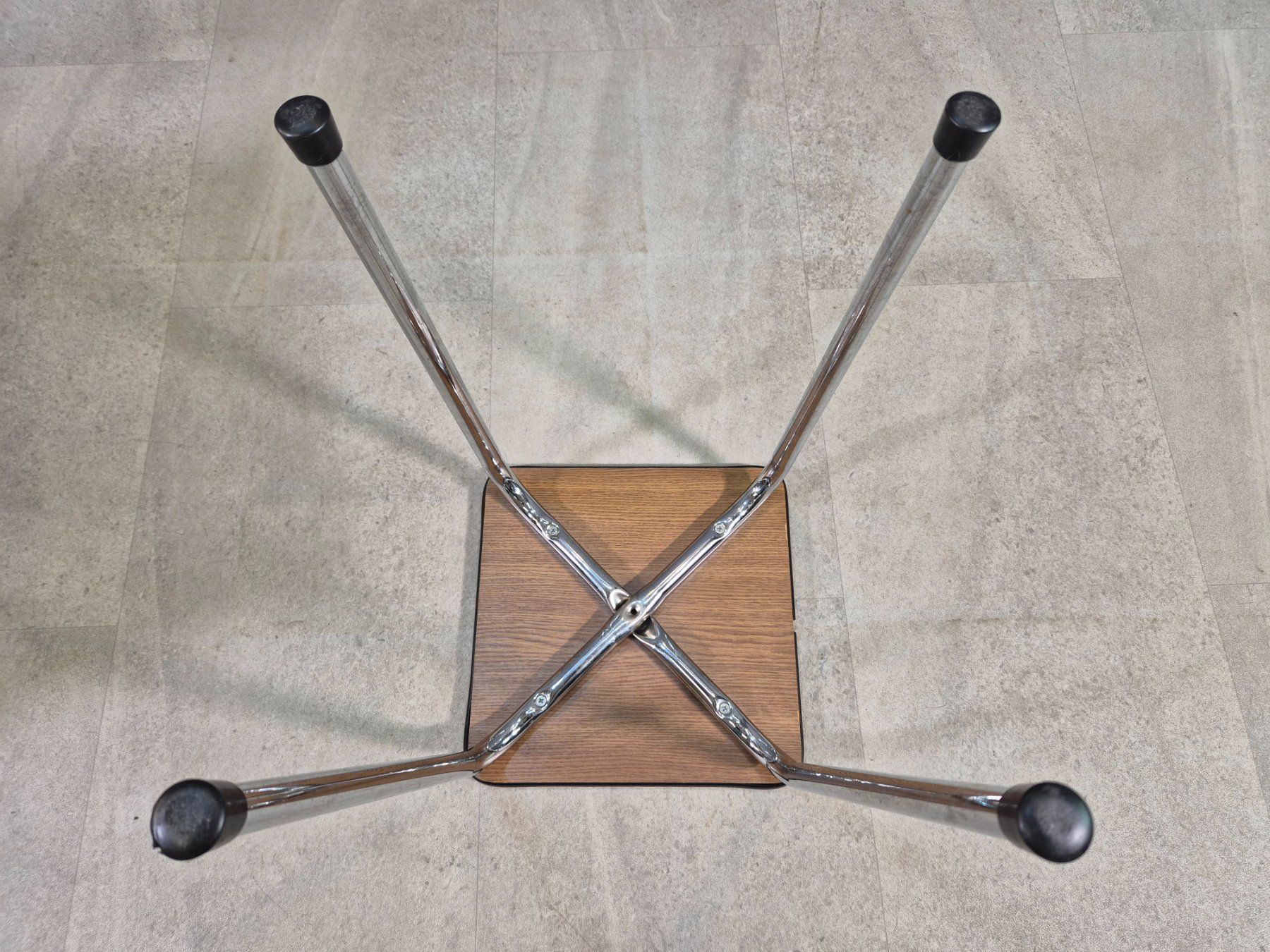 Hocker: 1970 Kelco braun Küchenhocker Tabouret Schemeli Hocker Stool – Gebraucht aus Nottwil von Wondewa-Shop 4