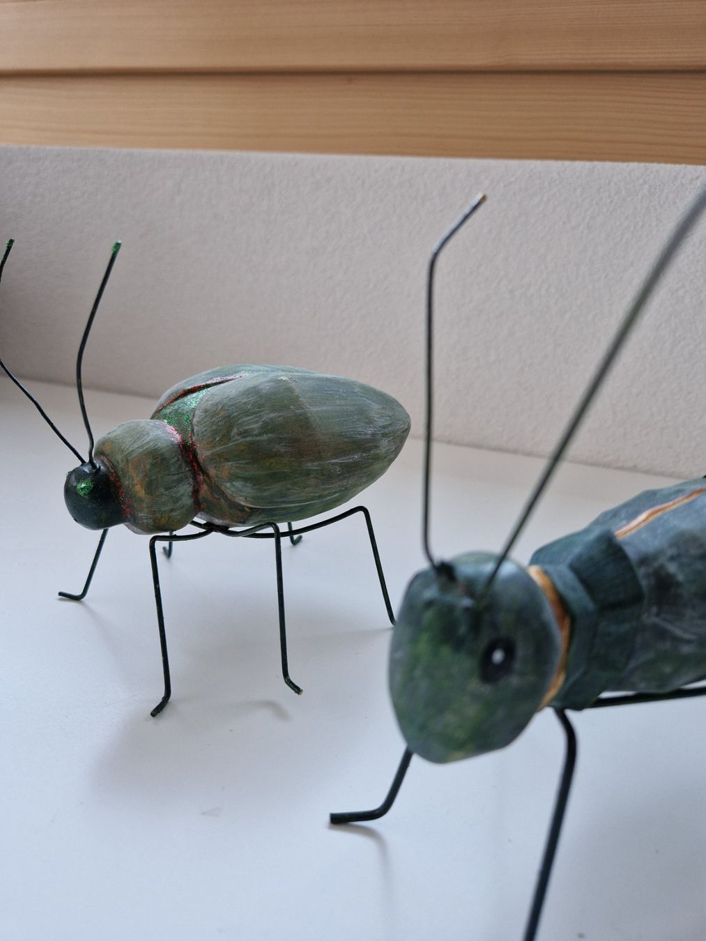 Tutte le decorazioni: Deco Käfer Heuschrecke handgemacht – Usato da Salouf venduto da PizMez12K 2
