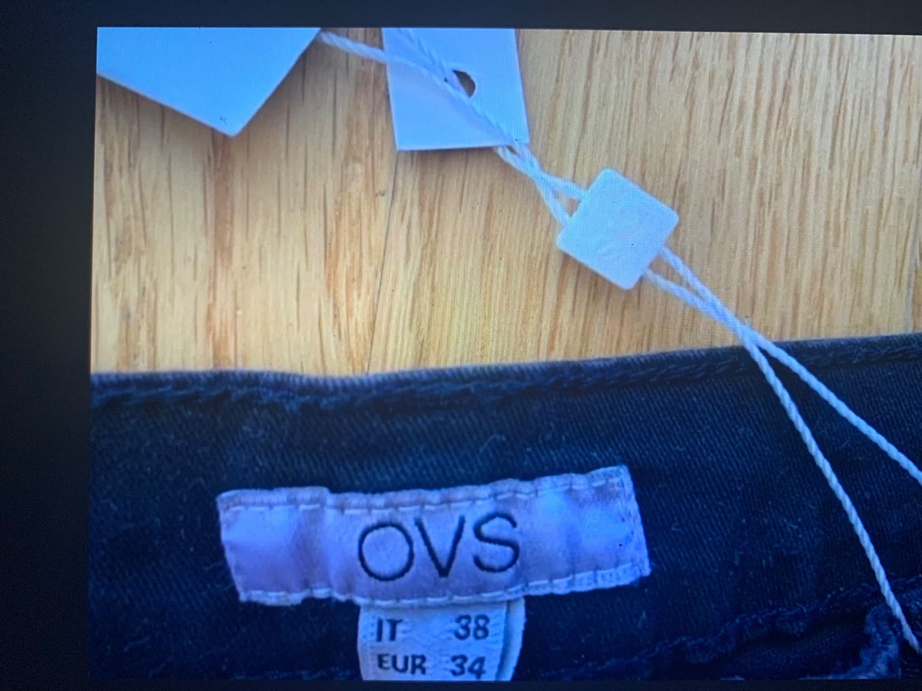 Jeans: Schwarze Hose Gr. 34 Damen / OVS Basic - Neu – Nuovo e nell'imballaggio originale da Beromünster venduto da msklef 6