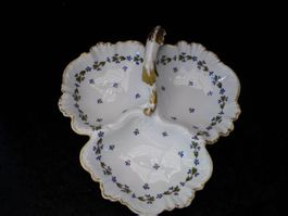 Limoges France 3-teilige Anbietplatte