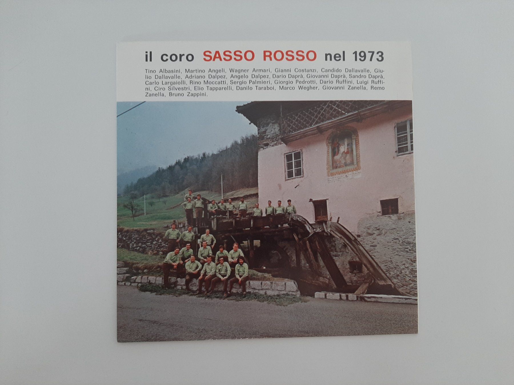 Dischi in vinile: Coro Sasso Rosso val di sole Schallplatte – Usato da Aarburg venduto da NDK 1