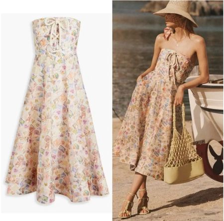 Zimmermann Silk Midi Dress [Rrp $1350]