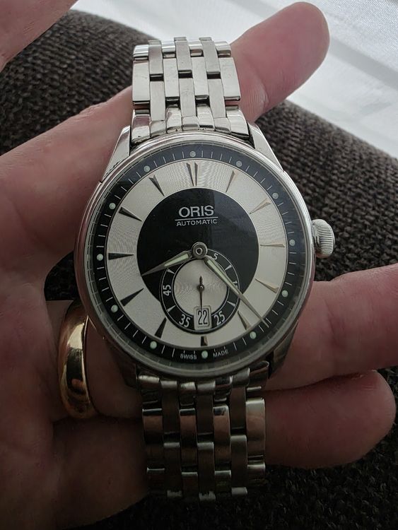 Oris Artelier Complication 39 mm Acier inoxydable (Gebraucht) in