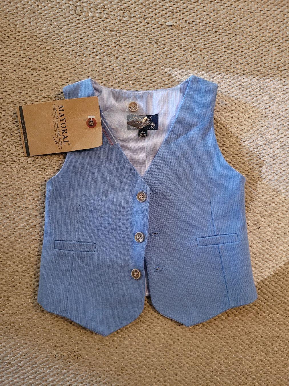 Mayoral Altro abbigliamento: Gilet Mayoral gr. 68 – Usato da Inwil venduto da Flower2325