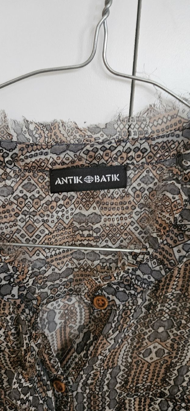Antik Batik Camicette: Antik Batik Seidenbluse, Gr. S – Usato da Hellbühl venduto da Oki_doki 1