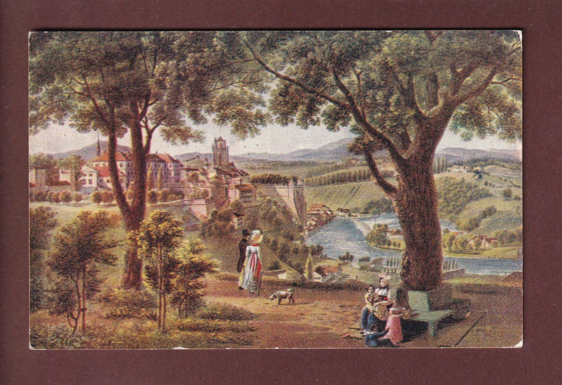 Cartoline postali: PRO JUVENTUTE - Bern - 1924 – Usato da Pully venduto da nicecards