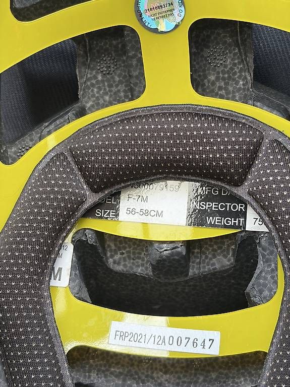 Caschi: Fox Proframe Helm Grösse M 56-58mm – Usato da Bad Ragaz venduto da dabombtrimmis 4