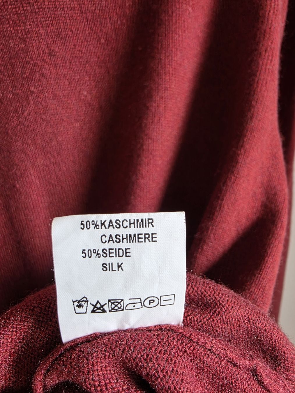 Maglioni & Felpe: Royal Spencer Pullover M Cashmere Seide Rot – Nuovo (secondo la descrizione) da Zürich venduto da LIMAR 2