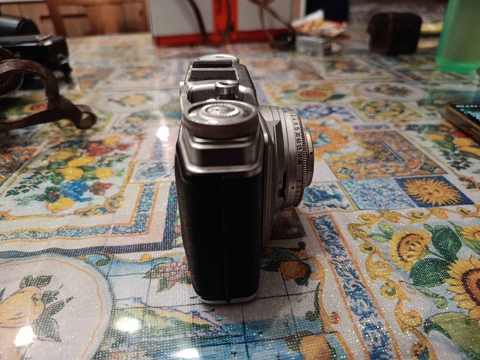 Agfa Fotocamera: Agfa Silette Compur-Rapid Vintage Camera With Case – Usato da Riva San Vitale venduto da Stekri 2