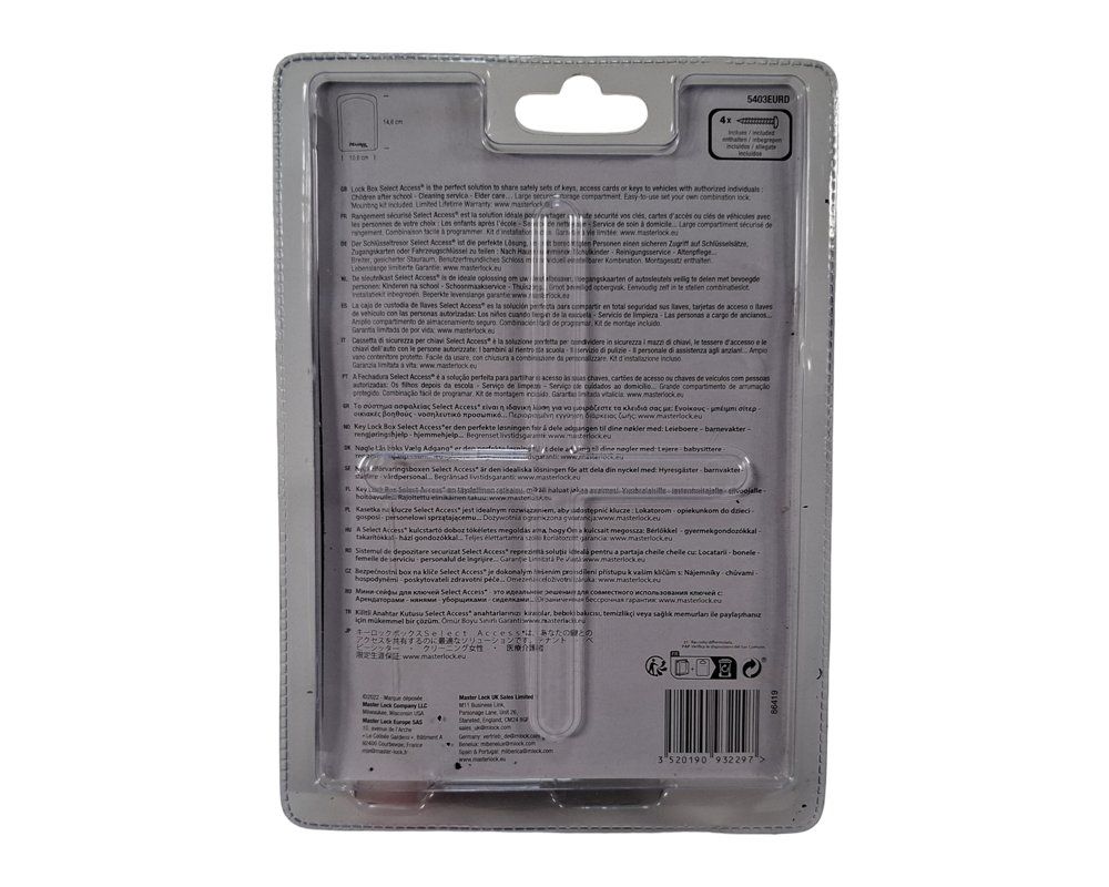 Casseforti: MASTER LOCK Schlüsseltresor 5403EURD – Nuovo e nell'imballaggio originale da Wil SG venduto da Restwert_Wil 1