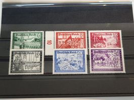 Deutsches Reich POSTFRISCH Mi 773 - 778 Briefmarken