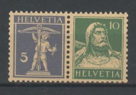 1914–1933, Tellknabe/Tellbrustbild, zusammenhän. (Z7) **