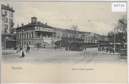 Geneve - Gare et Place Cornavin - Tramway