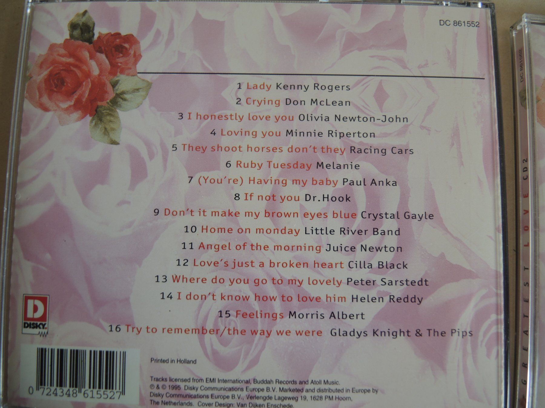 CD: Love Liebe 3 CD Greatest Love Songs – Usato da Rorschach venduto da maeck8 2