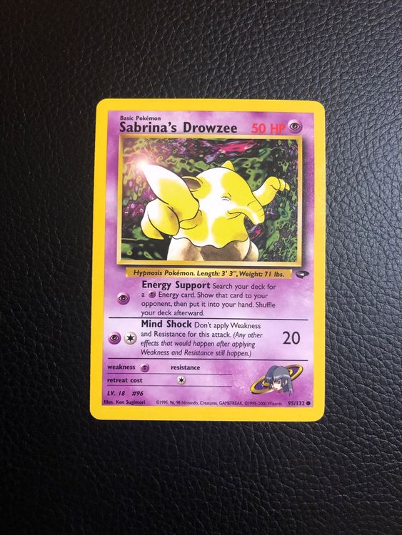 Gym Challenge Sabrina’s Drowzee 95/132 Ab 1 (Gebraucht) in Paradiso für ...