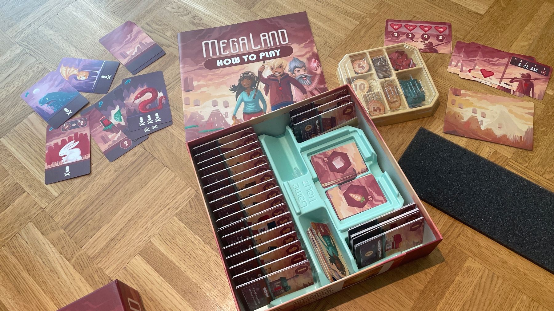 Giochi: MegaLand Red Raven Games - Brettspiel – Usato da Therwil venduto da rubininio 2