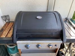 Campingaz 3 Series Woody L Gasgrill mit Grillzubehör