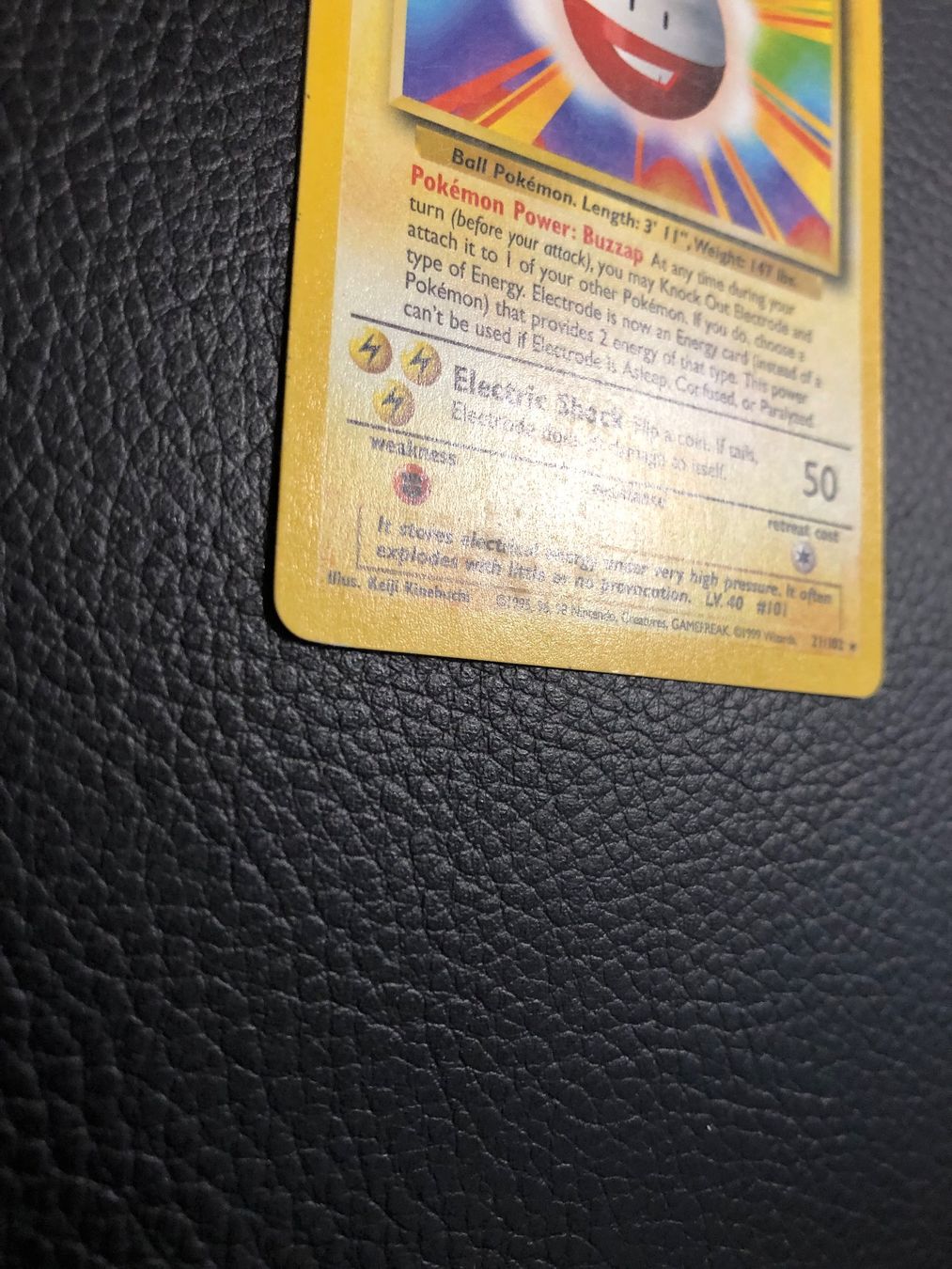 Pokémon Sammelbilder & Trading cards: 1999 Base Set Electrode rare 21/102 Ab 1 – Gebraucht aus Paradiso von Pkmn10 1