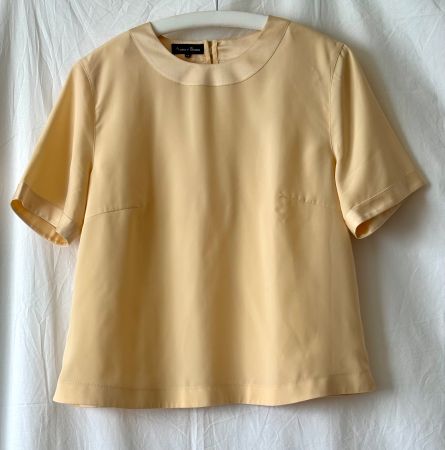 Kurzarm-Shirt beige (Anna v. Braun), Grösse 44
