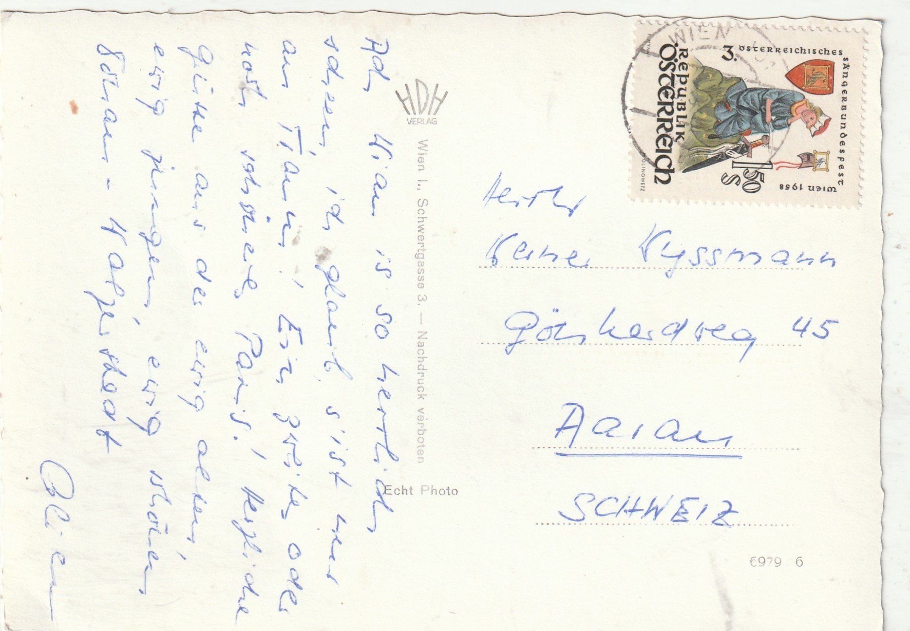 Cartoline postali: Wien MBK – Usato da Lumbrein venduto da made02 1