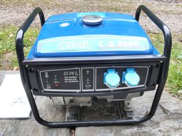 Stromgenerator CMI C-G 2000 W - Benzin, Inverter - Quasi Neu