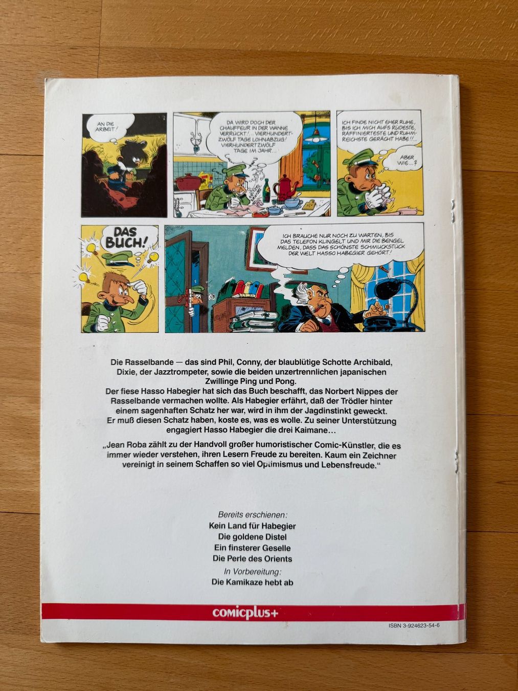 Fumetti: Die Rasselbande  DIE  PERLE  DES  ORIENTS  COMIC 1.AUFL.1989 – Usato da Subingen venduto da ArtBead 1