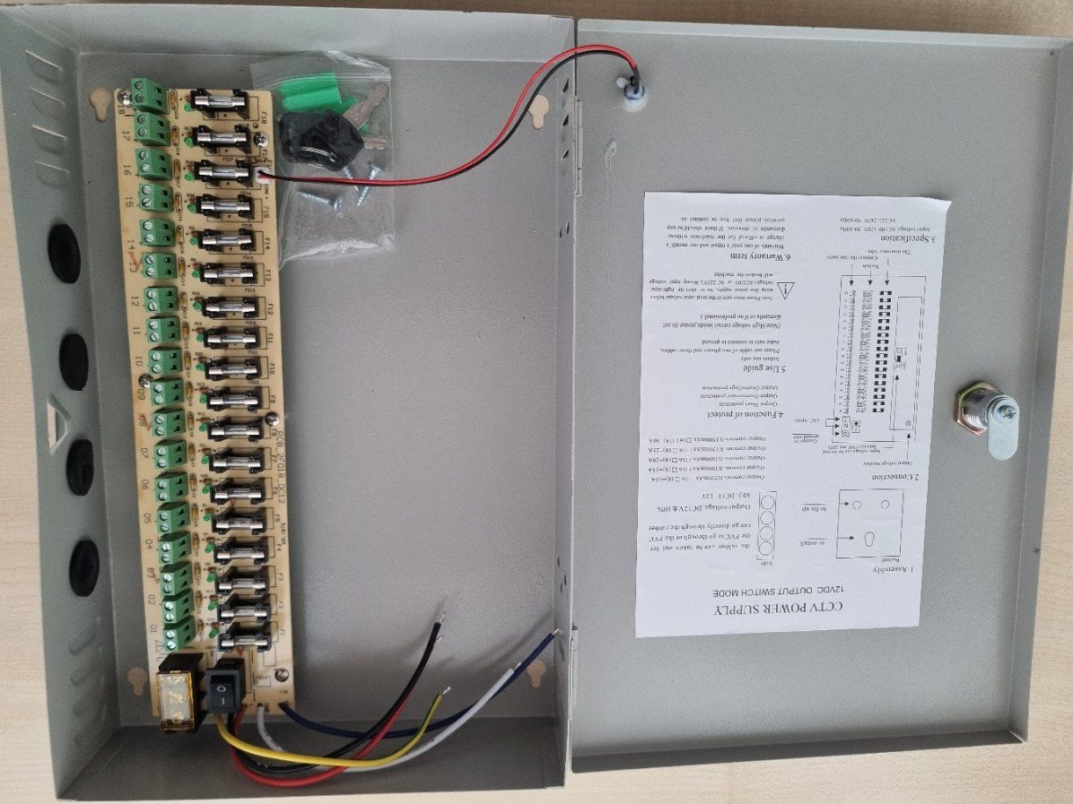 Elektronikbauteile: CCTV POWER SUPPLY – Neu (gemäss Beschreibung) aus Arbon von Cmax73 1