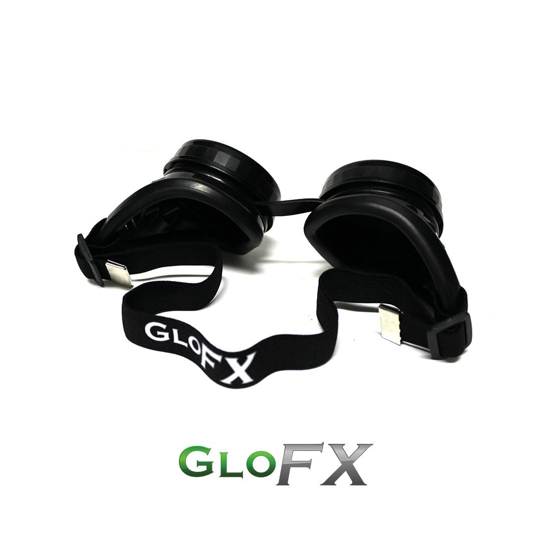 Occhiali & Lenti: GloFX Diffraktion Goggles - Schwarz/klar – Nuovo e nell'imballaggio originale da Spreitenbach venduto da ravepro 2