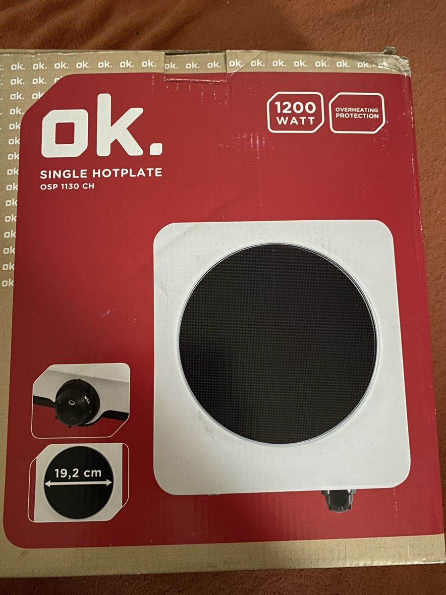 Elettrodomestici da cucina: Herdplatte Ok single hotplate – Nuovo e nell'imballaggio originale da Gretzenbach venduto da Cantate