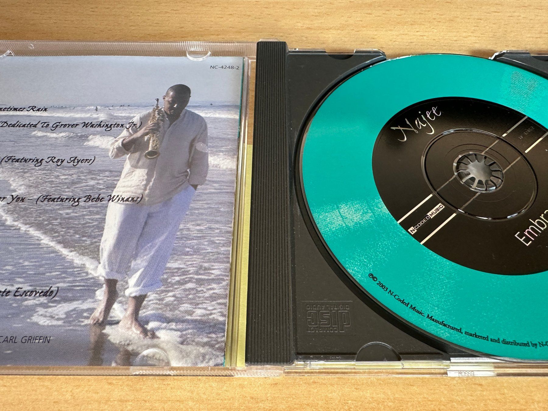 CD: Najee – Embrace – Usato da Rikon im Tösstal venduto da Alpenmutz 2