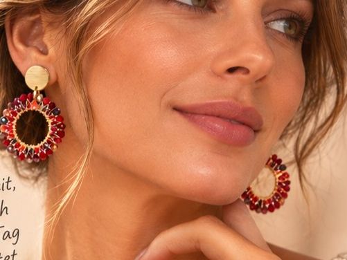 Orecchini pendenti & Orecchini a lobo: Ohrringe Edelstein vergoldet – Nuovo e nell'imballaggio originale da Hemmental venduto da Aureumgold 2