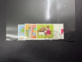Pro Juventute 1984 Serie ET gestempelt