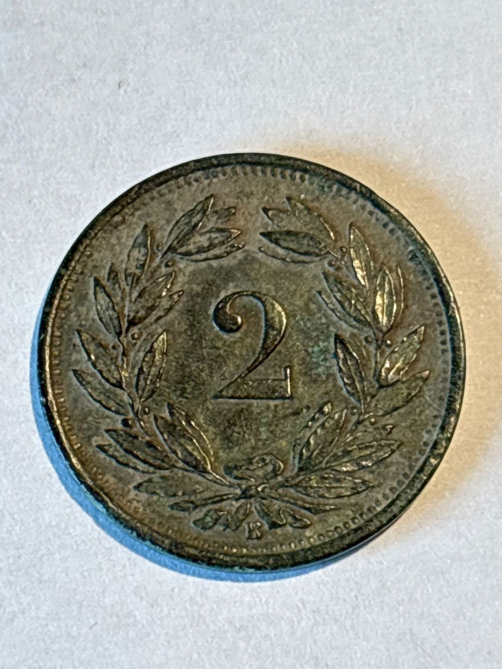 Tutti le monete: 2 Rappen Münze 1879 – Usato da Salvenach venduto da Haeseli59 1
