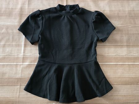 🆕️ Schösschen-Top - S - Peplum Top mit Puffärmeln 4️⃣