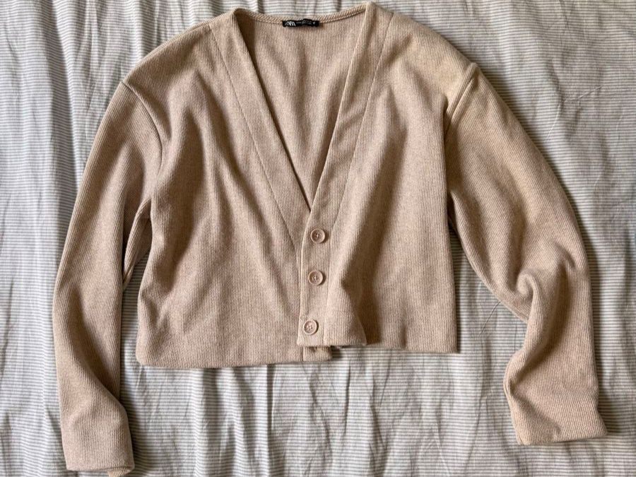 Zara Giacche: ZARA Strick-Cardigan beige – Nuovo (secondo la descrizione) da Neerach venduto da lar_tkp2