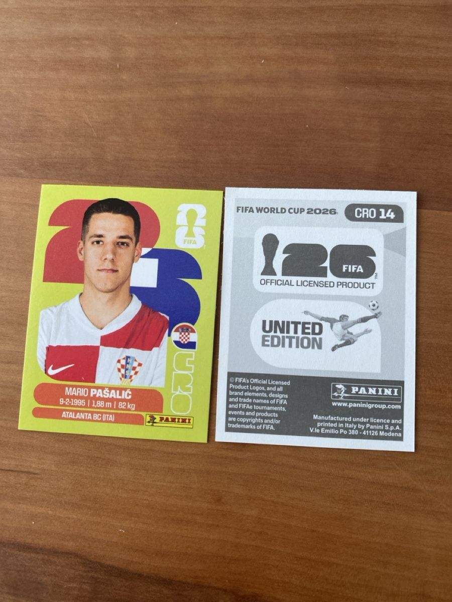 Panini Carte collezionabili: Panini CRO 14 – Nuovo e nell'imballaggio originale da Gränichen venduto da lia_1997_