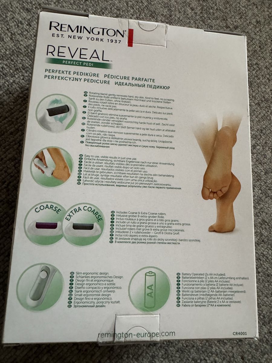 Pedicure: Remington Hornhautentferner – Nuovo e nell'imballaggio originale da Appenzell venduto da Sonnschein_ 2