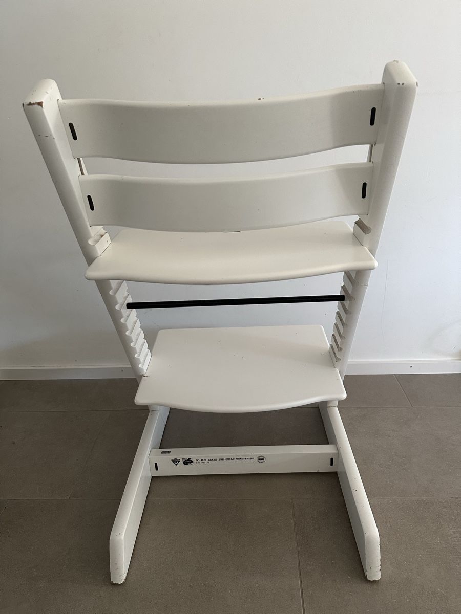 Stokke Seggioloni: Stokke Stuhl weiss – Usato da Zürich venduto da caruss12 1