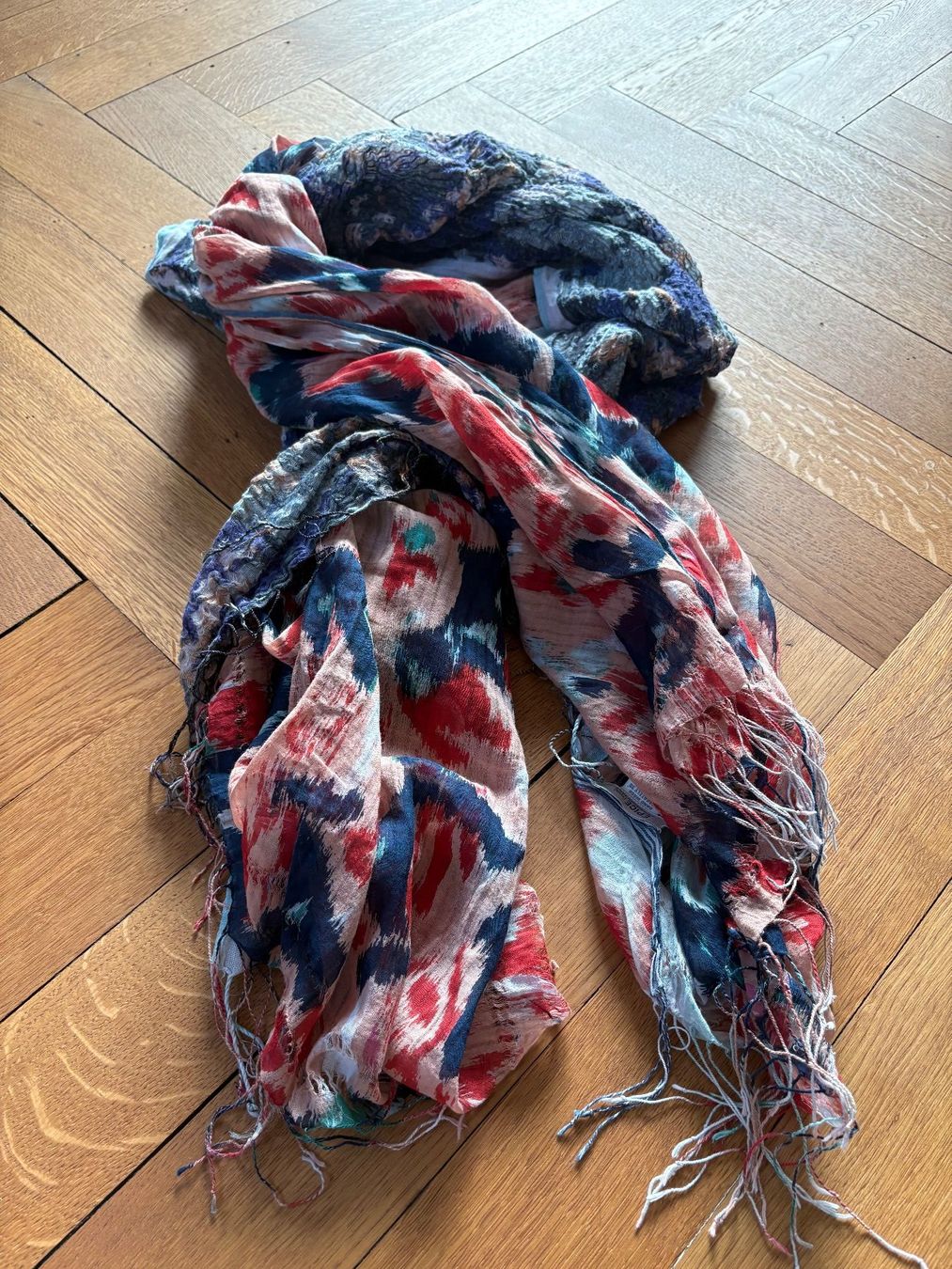 Foulard & Sciarpe: Riesiger Schal von EPICE Paris aus Baumwolle – Usato da Zürich venduto da triangular