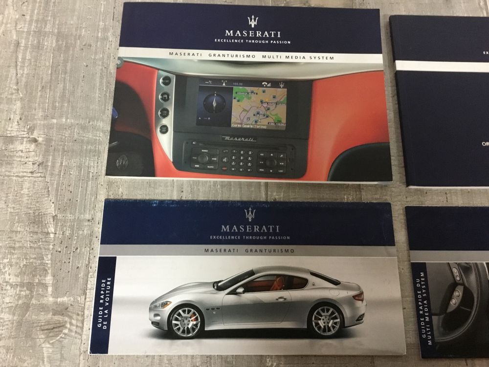 Maserati Granturismo Borddokumentenmappe komplett 4