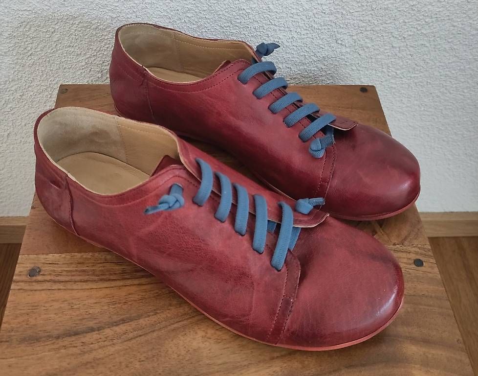 Damenschuhe: Rote Halbschuhe, echtleder, Gr. 38 – Gebraucht aus Zäziwil von Nilix8 4